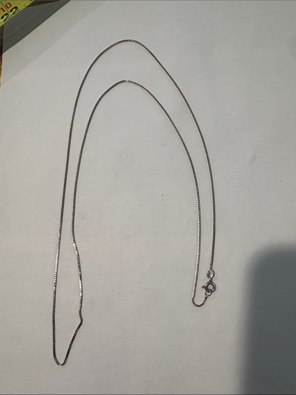 Sterling Silver Snake Chain Necklace - Silver 925